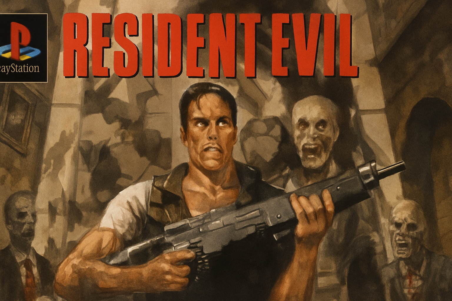 Mengenang Atmosfer Dalam Resident Evil 1996 Untuk PlayStation
